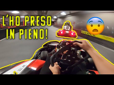 COLLISIONE😰! |prima volta sui kart elettrici|