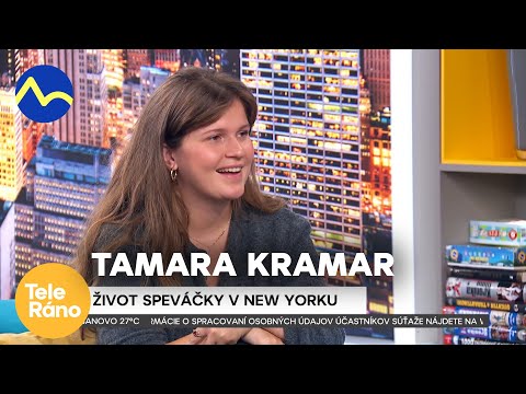 Z New Yorku rovno do Telerána - Tamara Kramar | Teleráno