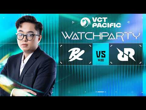 🔴PRX vs. RRQ - VCT 2026: PACIFIC KICKOFF | BO5 | LETS GO RRQ! #vctwatchparty