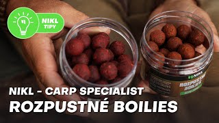 Rozpustné boilies NIKL Strawberry 18mm 150g