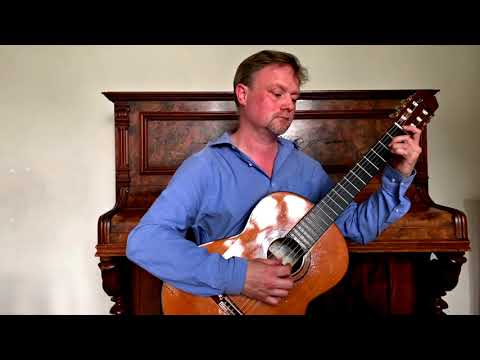 Toccata Arpeggiata for Theorbo by Giovanni Girolama Kapsberger performed on classical guitar