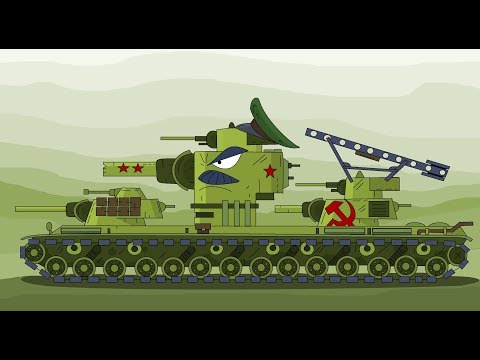 Как Нарисовать Советского Монстра КВ-6 из Мультики Про Танки