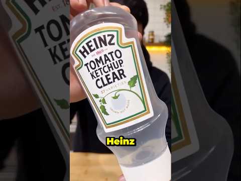 The Clear Ketchup That Fooled Millions #food #heinz #ketchup
