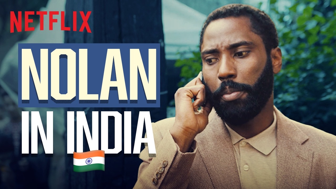 Christopher Nolan Brings EPIC Action To India Ft. Robert Pattinson 🇮🇳👀 | Tenet | Netflix India