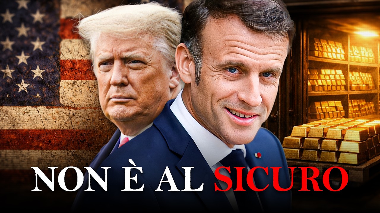 Addio USA: la Francia riporta a casa tutto l'ORO (e perché l'Italia dorme)