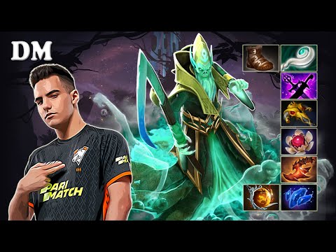 DM - Necrophos Offlane | Dota 2 7.31b Gameplay