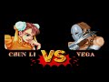 Chun Li Vs Vega Hardest Street Fighter 2 The World Warrior 1991