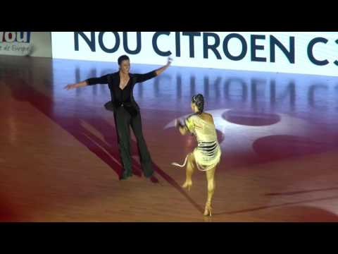 YAN SOROKIN & VERONIKA KARIMOVA XVIII SPANISH 2016 WDSF WORLD OPEN LAT JIVE