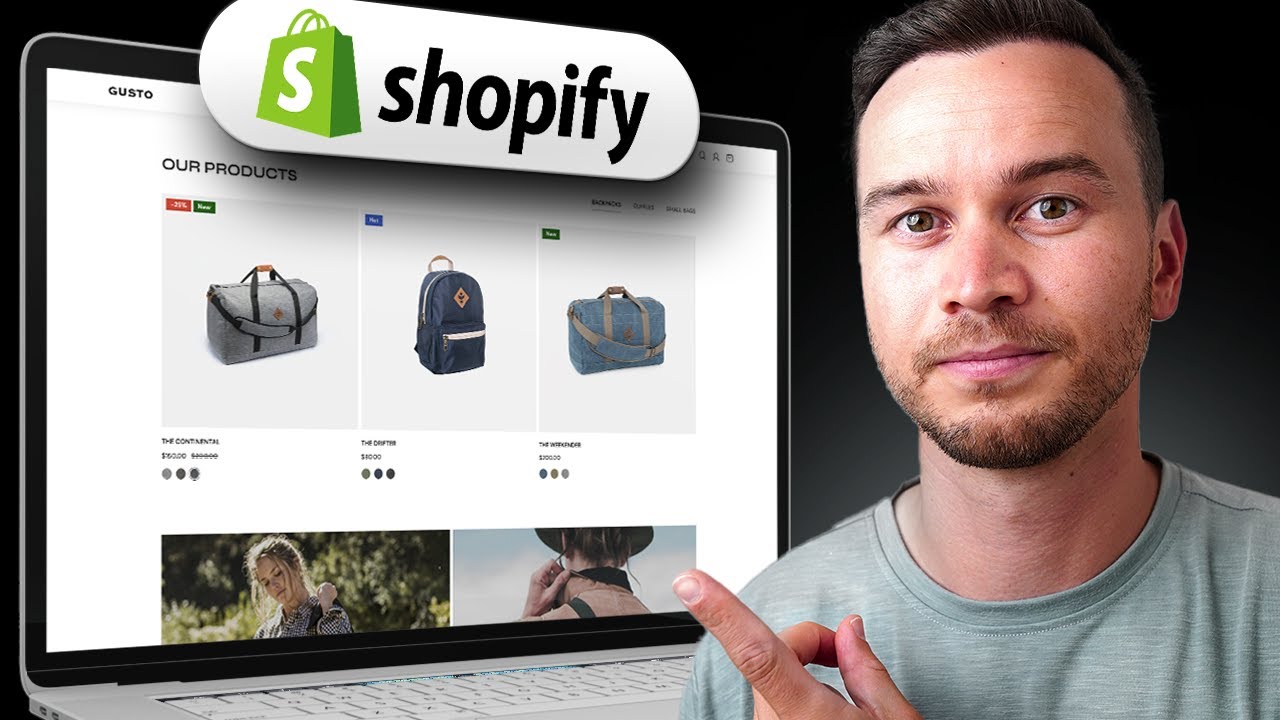 How to Create a Shopify Website 2024 - Step by Step