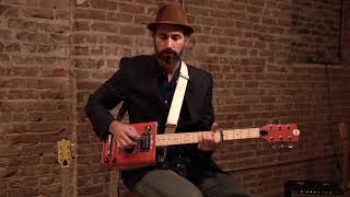 Video thumbnail for Bohemian Guitars Motor Oil - Oil Can Guitar - by Bohemian Guitars