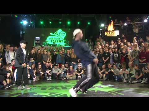 RESPECT MY TALENT-2017. Pro hip-hop 1/16 Artem Kruglov vs Papelysh