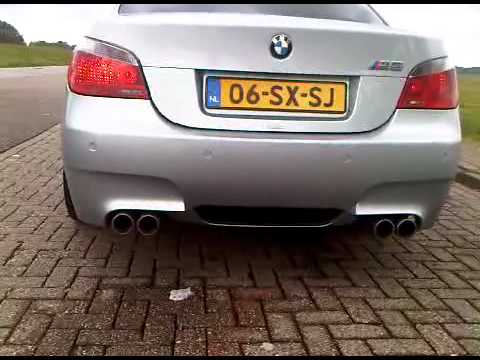 BMW m5 geluid