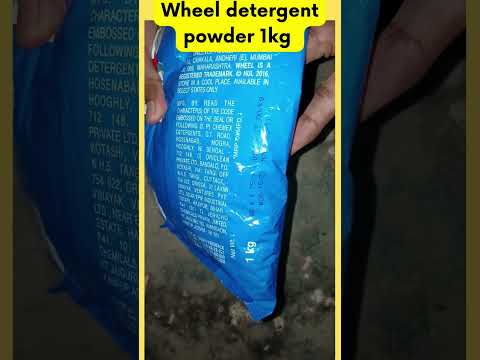 Wheel detergent powder