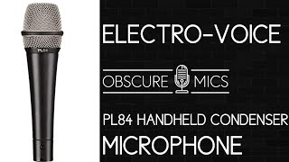 Video thumbnail for Electro-Voice PL84 Handheld Condenser Microphone Test/Review by Obscure Mics