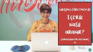 Girişimci Öğretmen'de İçerik Nasıl Aranır? | Etkinlik Arayalım