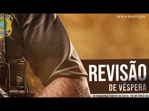 SUPER REVISÃO DE VÉSPERA -PRF