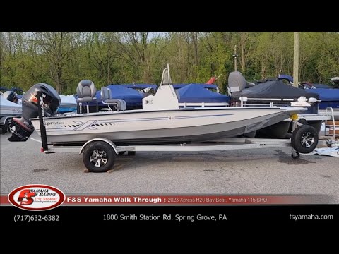 2023 Xpress H20 Bay Boat, Yamaha 115 SHO.  F & S Yamaha,  Hanover,  PA
