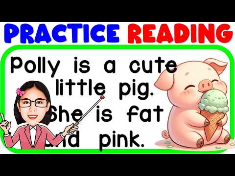 EASY READING LESSON FOR GRADE1 GRADE2 | READING TUTORIAL FOR KIDS | ENGLISH READING LESSON
