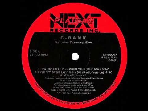 C-Bank Feat. Diamond Eyes - I Won't Stop Loving You (Club Mix) [Remastered]