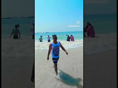 Baga Beach Goa बागा बीच का नाम बागा क्रीक के नाम पर रखा गया है। वह अरब सागर में बहती है।
