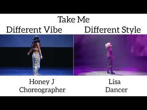 Lisa × Honey J (choreographer) Take Me by Miso Different vibes and different style