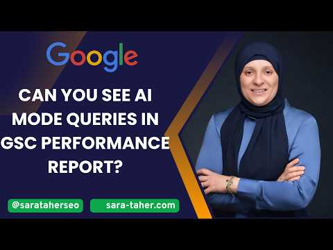 Can you See AI mode queries in GSC performance report