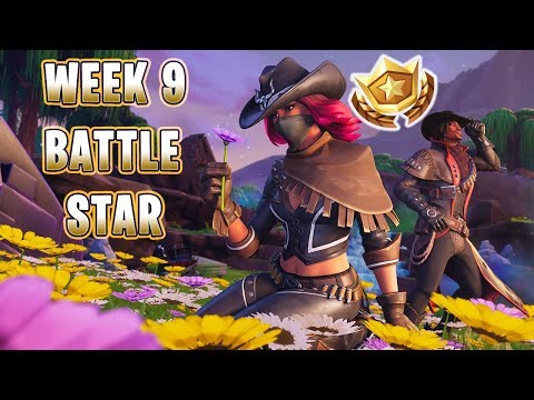 Fortnite "WEEK 9 SECRET BATTLE STAR" Location Season 6