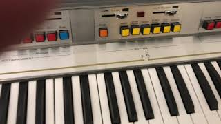 Video thumbnail for Elka Capri 101 Electronic Combo Organ, 1976, made in Italy by Infrequent Sound