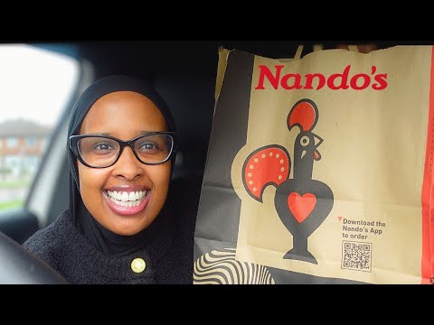 Eating Nando’s 🐓 for the Day!