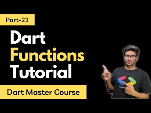 Part-22 Dart Functions Tutorials || Dart Programming Tutorials in Hindi/Urdu