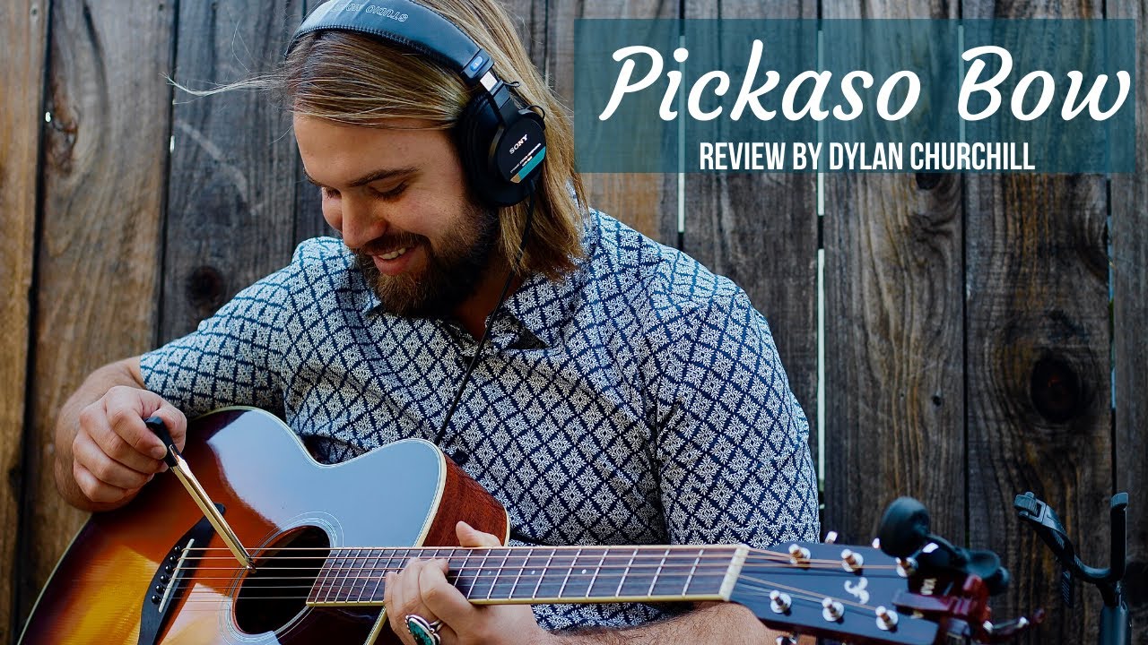 Pickaso Guitar Bow Reinventing the bow for your acoustic guitar.