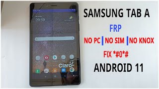 Samsung Galaxy Tab A [ SM-T295 ] Frp Bypass Android 11 | Fix *#0*# No Pc No Need alliance shield X
