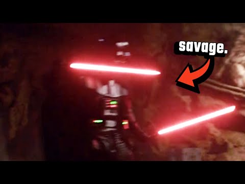 Darth Vader dual wield is SAVAGE