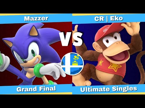 Smash Sur Mer Weekly #36 - Grand Final : Mazzer (Sonic) VS CR | Eko (ROB, Roy, ZSS, DK, Diddy Kong)