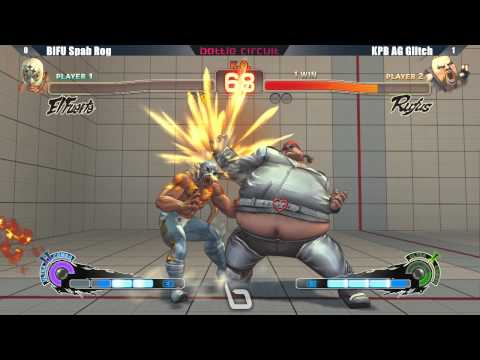 SSF4 AE2012 BIFU Spabrog vs AG Glitch - Next Level Battle Circuit #2 Tournament