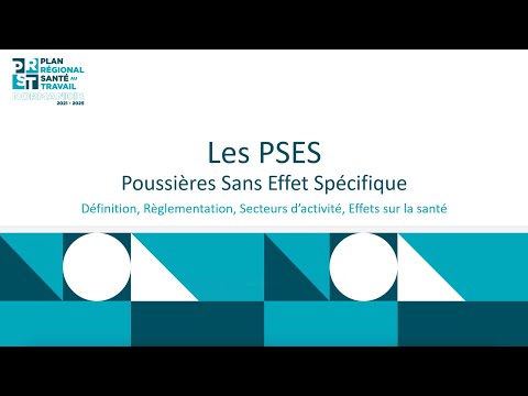 Poussières Sans Effet Spécifique (PSES) – Définition, réglementation, risques, effets sur la santé.