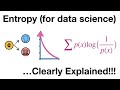 Entropy (for data science) Clearly Explained!!!