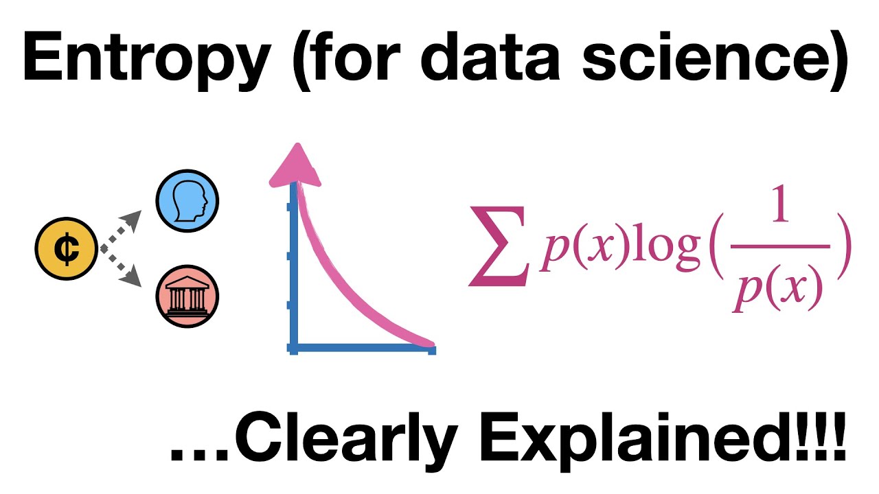 Entropy (for data science) Clearly Explained!!!