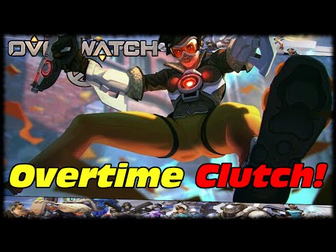 Game Winning Ultimate Clutch In Overtime With Tracer! Overwatch Game Winning Multi Kill!