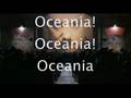 Oceania anthem "Oceania, 'Tis for Thee" 