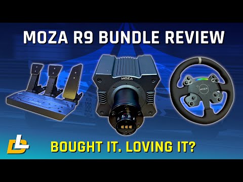 Moza R9 Bundle Review - Moza R9, CS Wheel & SR-P Pedals