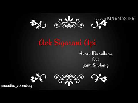 Lirik lagu Aek Sigarani Api