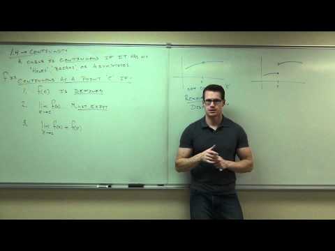Calculus 1 Lecture 1.4 Part 1