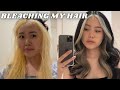 BLEACHING MY HAIR AT HOME Peekaboo Hair