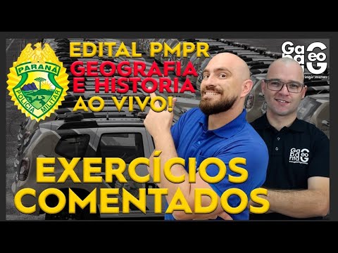 PM PR 2020 | GEOGRAFIA | HISTÓRIA | RESOLUÇÃO DE QUESTÕES |