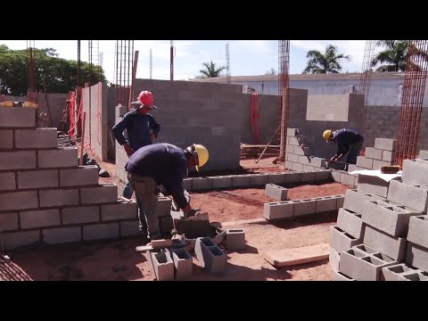 Paredes do Hospital Público Municipal já estão sendo erguidas