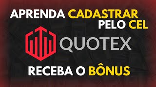 ?Como Criar Conta na Quotex Pelo Celular - Criar Conta na Quotex Pelo Cel - Como Cadastrar na Quotex