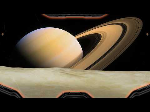 What the Giant Planets Look Like From Their Moons? (Our Solar System)