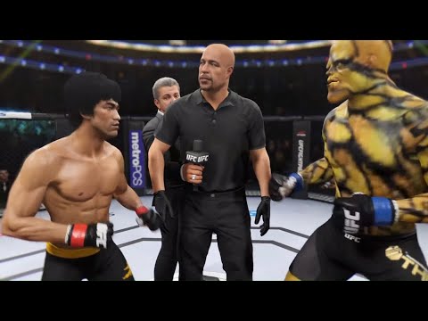Bruce Lee vs. Thing 2.0 (EA sports UFC 2) - Crazy UFC 👊🤪