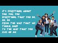 Everything About You - One Direction (Lyrics)